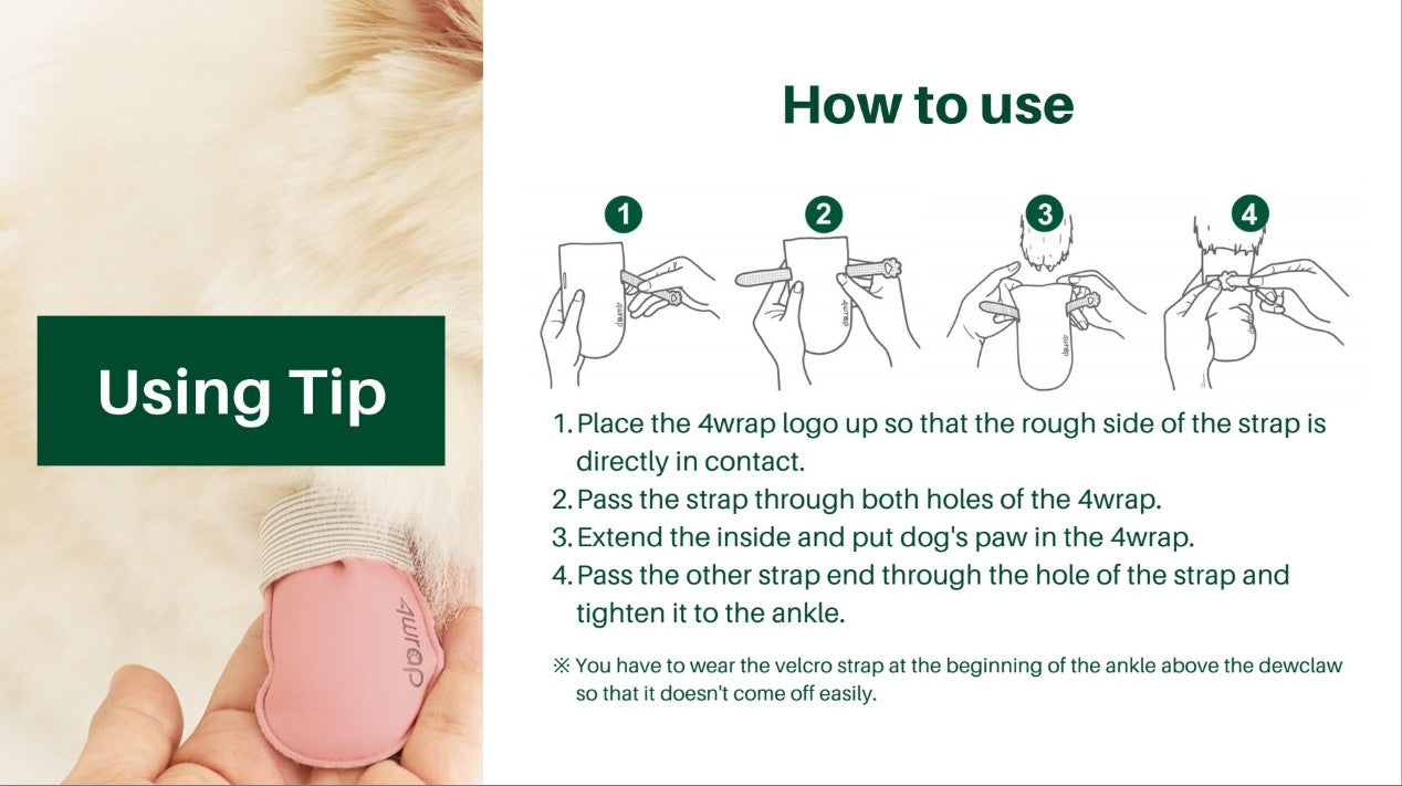 4wrap - Protect your pet's paw